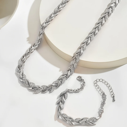 Set Coda di Pesce con Strass