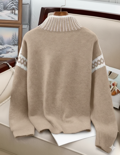 Stephanie | Maglione Casual a Collo Alto