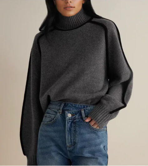 Maglione Dolcevita Collo Alto