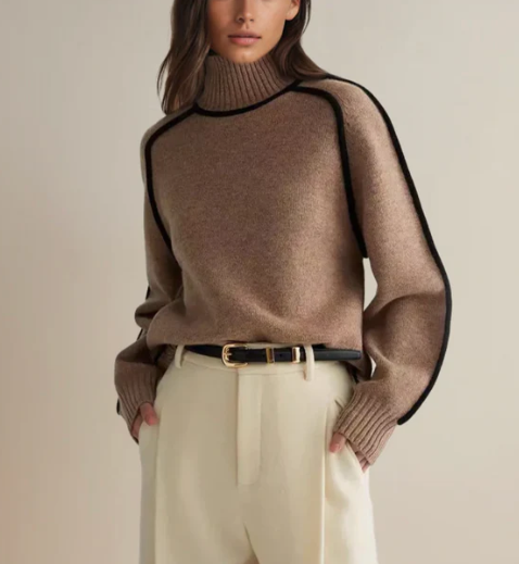 Maglione Dolcevita Collo Alto